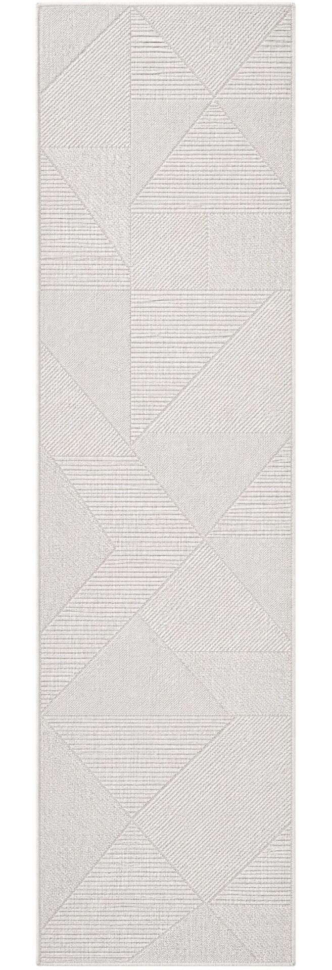 Dekorenti Sahra 9908 Krem Minimal Geometrik Sisal Halı