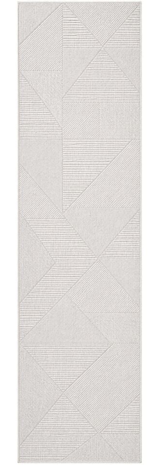 Dekorenti Sahra 9908 Krem Minimal Geometrik Sisal Halı