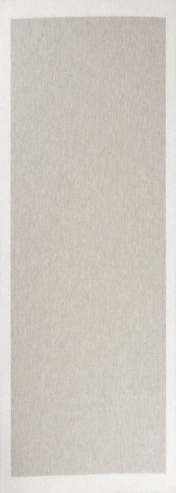 Dekorenti Lora 3206 Bej - Çerçeveli Modern Pamuk Tabanlı Polyester Halı