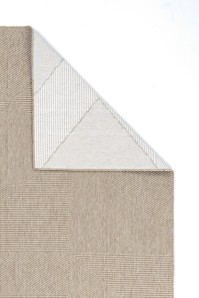 Dekorenti Sahra 9909 Bej Modern Geometrik Sisal Halı