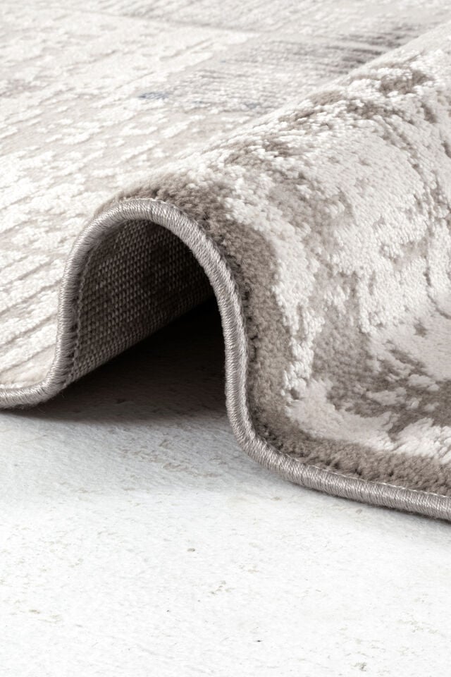 Enti Thema 9404 Mavi - Modern Geometrik Akrilik Halı