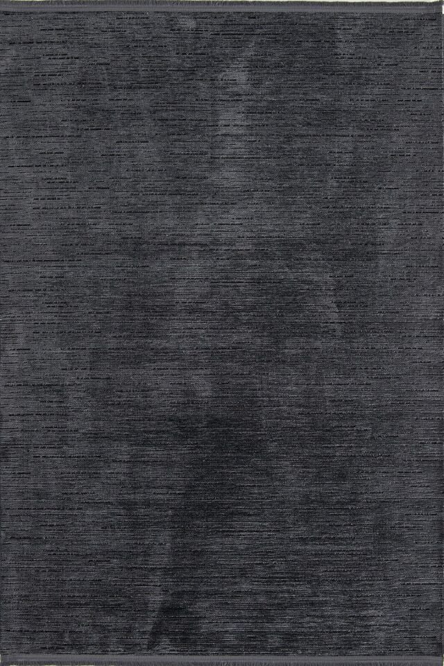 Dekorenti Terrace 8203 Antrasit Kaymaz Taban Modern Çizgili Halı