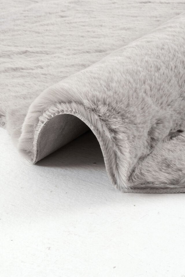 Dekorenti Wonder 9702 Gri Peluş Halı – Post Şıklığıyla Derin Konfor