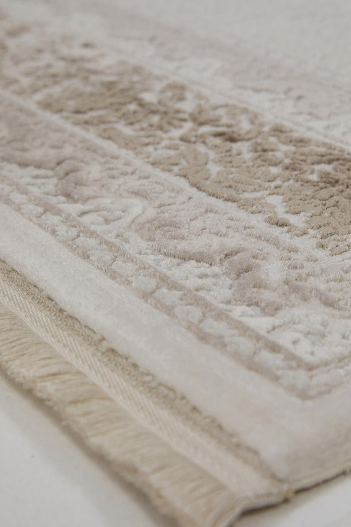 Enti Miras 6806 Kahverengi–  Klasik Göbekli Akrilik Salon Halısı