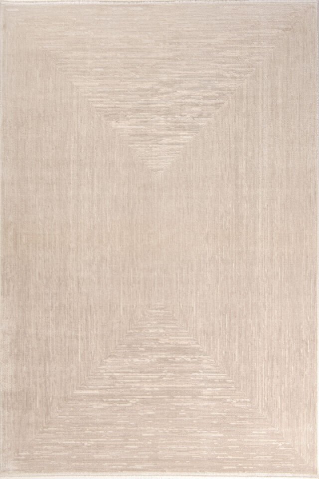 Momentus 9604 Bej - Derinlik Efektiyle Modern Bej Halı 200x290