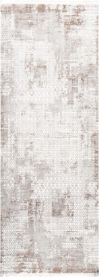 Dekorenti Dora 1903 Vizon - Modern Polip Jüt Taban Makine Halısı