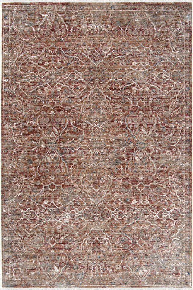 Dekorenti Otantik 2605 Multi Halı Vintage Desenli Polyester Halı