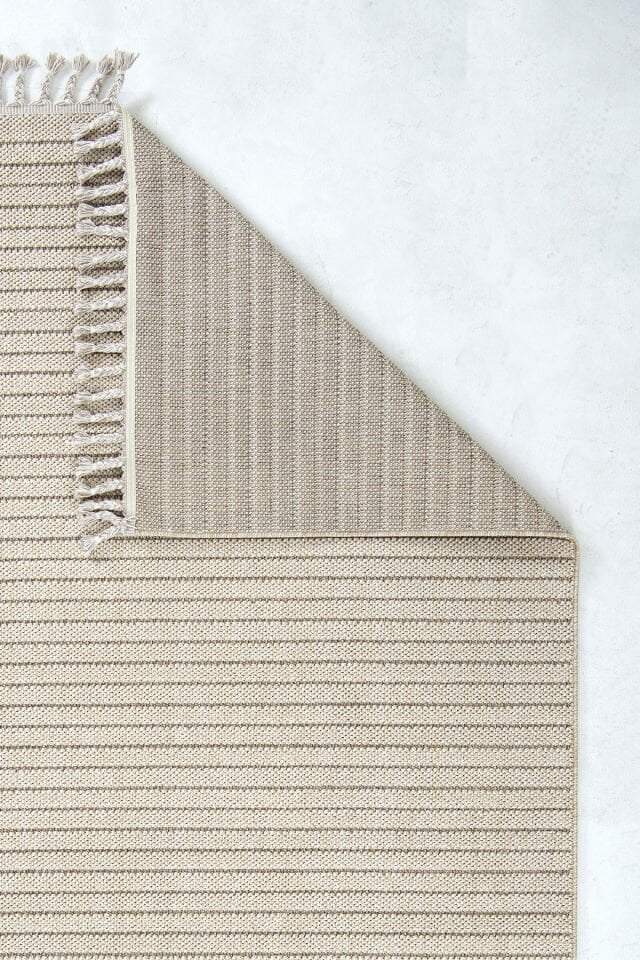 Bukle 1412 Bej Halı – Modern Düz Dokuma Bukle Halı 200x250