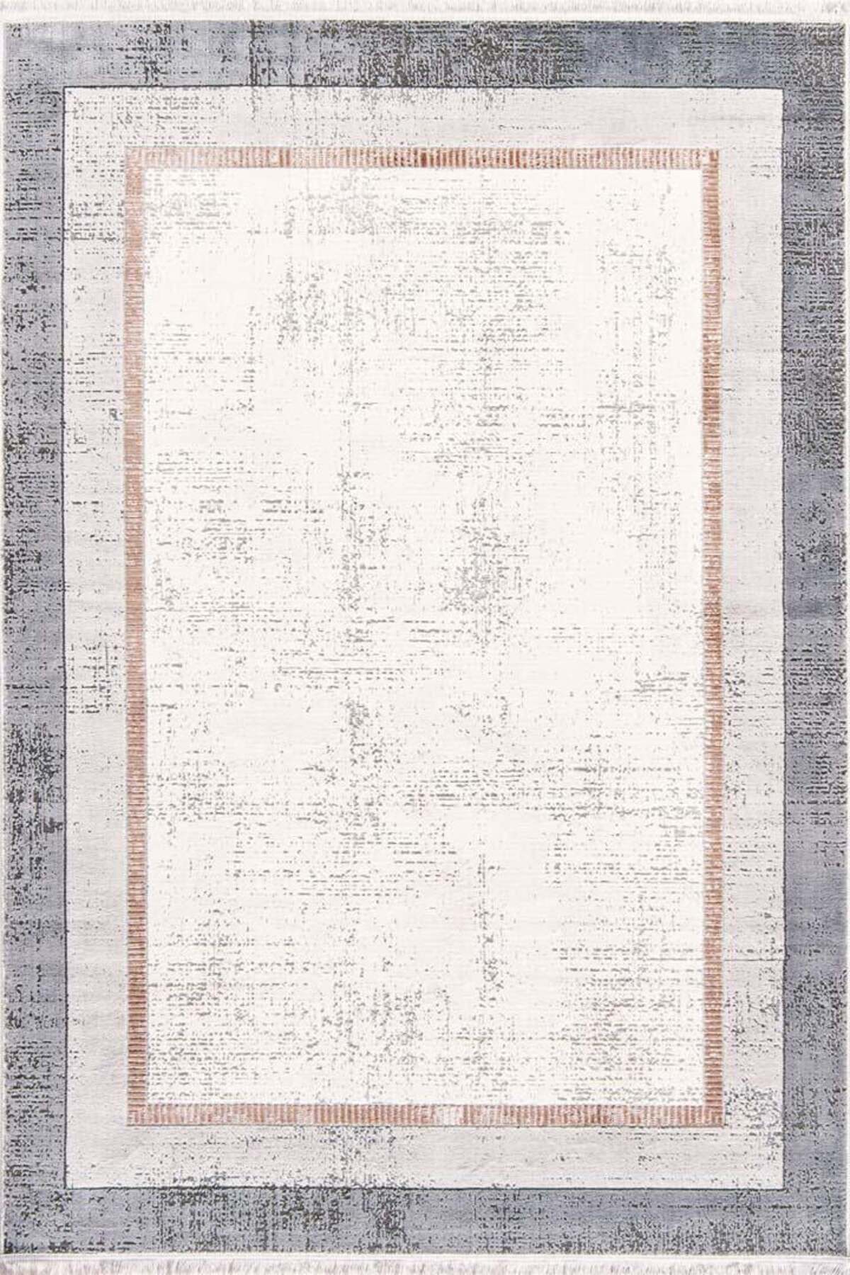 Dekorenti Dora 1901 Vizon - Modern Polip Jüt Taban Makine Halısı