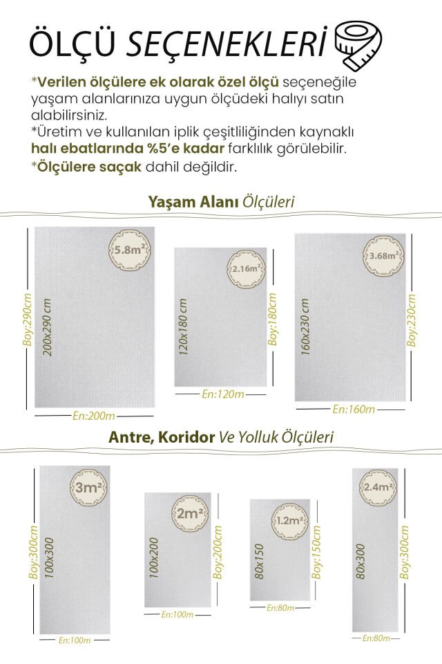 Dekorenti Vega 1462 Vizon Halı - Bohem Stil Örgü Saçaklı İskandinav Halı