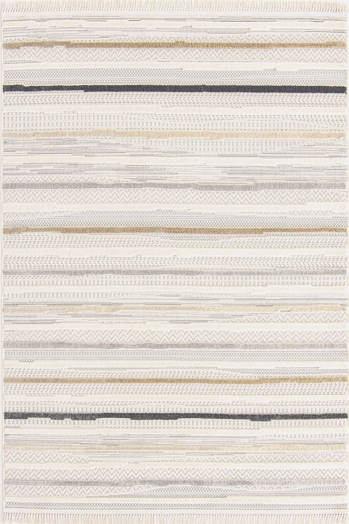 Dekorenti Bonn 8803 Bej Halı – Modern Geometrik Desenli Tozumaz Halı