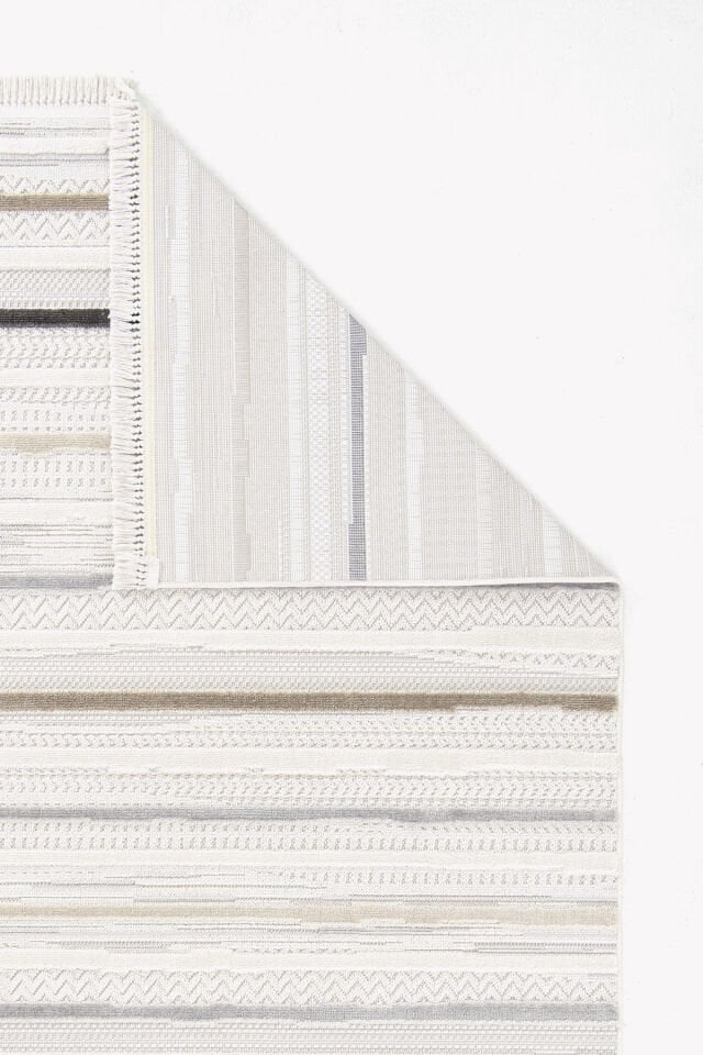 Dekorenti Bonn 8803 Bej Halı – Modern Geometrik Desenli Tozumaz Halı