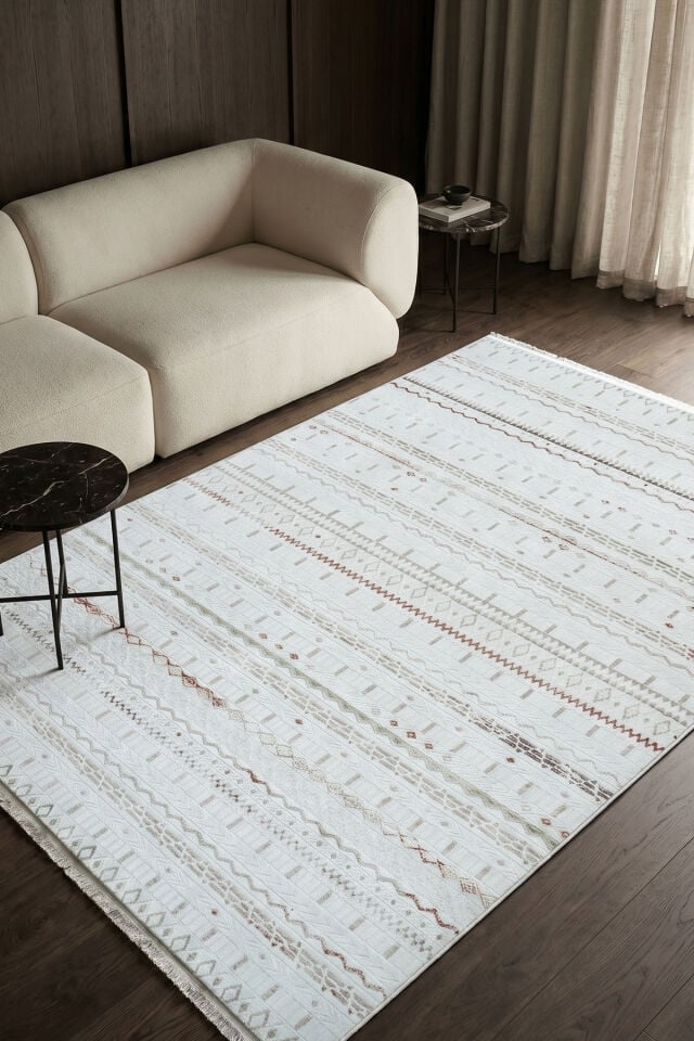 Enti Bahar 3007 Multi Halı - Etnik Desenli Akrilik Halı