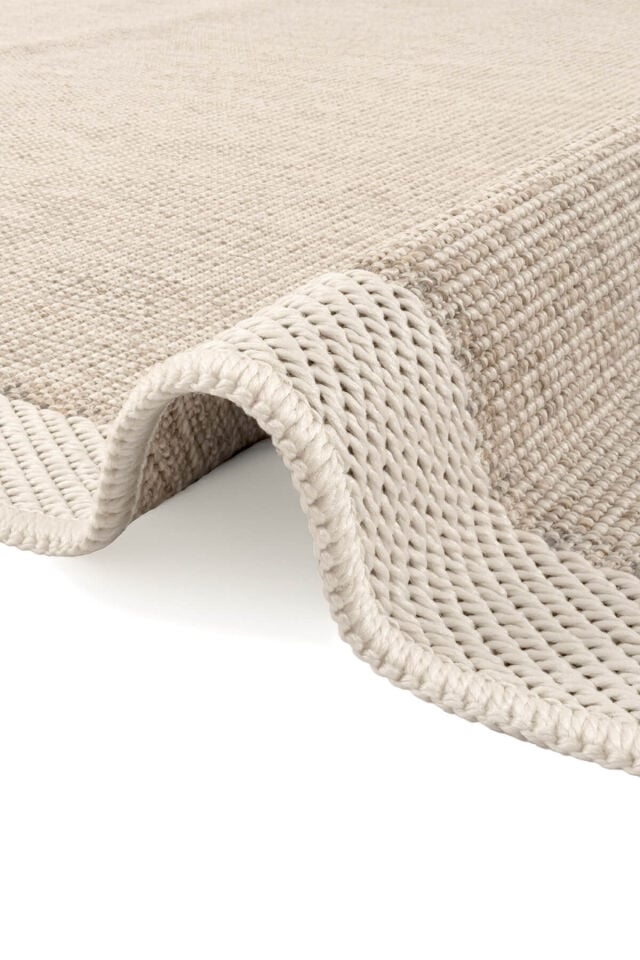 Dekorenti Siena 3702 Bej Sisal Halı – Çerçeveli Mutfak ve Koridor Halısı