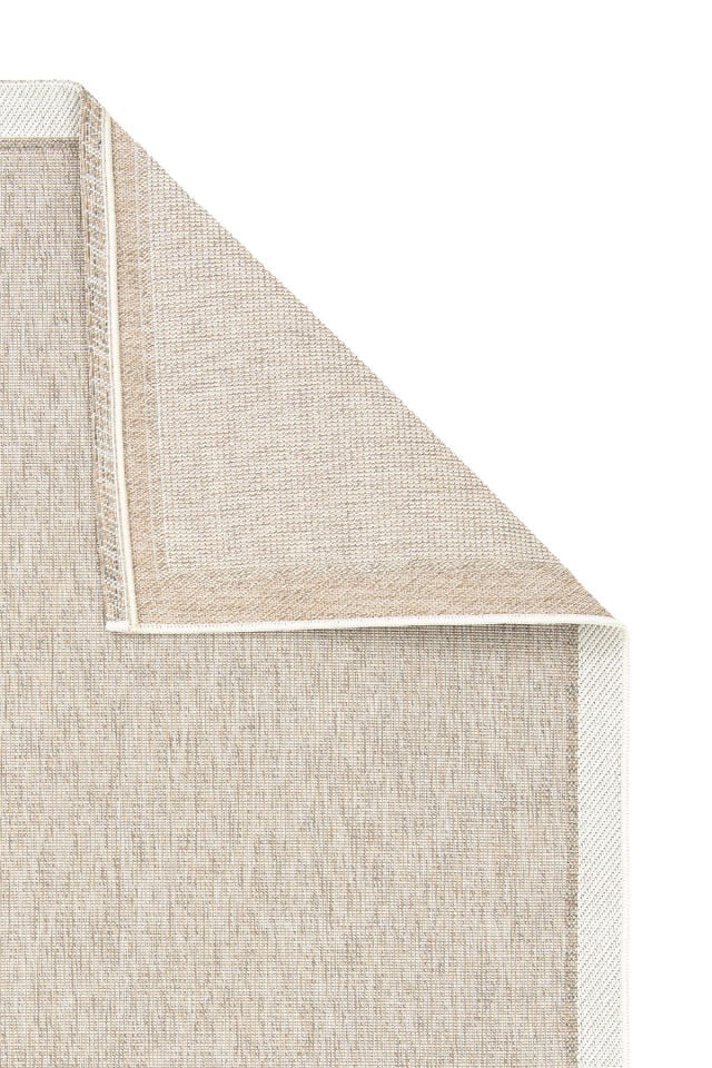 Dekorenti Siena 3702 Bej Sisal Halı – Çerçeveli Mutfak ve Koridor Halısı