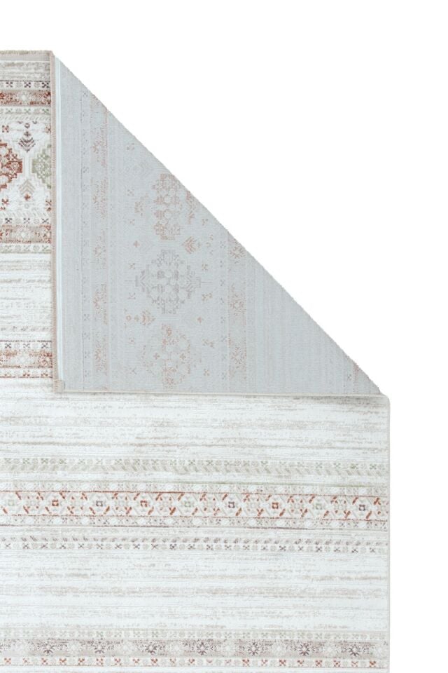 Enti Bahar 3008 Multi Halı - Yatay Etnik Desenli Akrilik Halı