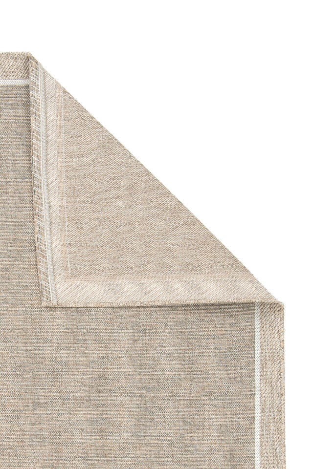 Dekorenti Siena 3703 Bej Sisal Halı – Çerçeveli Mutfak ve Koridor Halısı