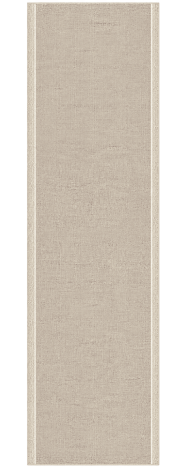Dekorenti Siena 3703 Bej Sisal Halı – Çerçeveli Mutfak ve Koridor Halısı