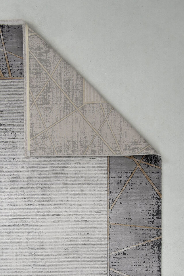 Romans Naturel 1714 Kahverengi - Bordürlü Klasik Viskon Akrilik Halı