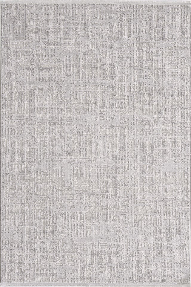 Enti Akik 8609 Gri - Çizgisel Dokulu Akrilik Halı