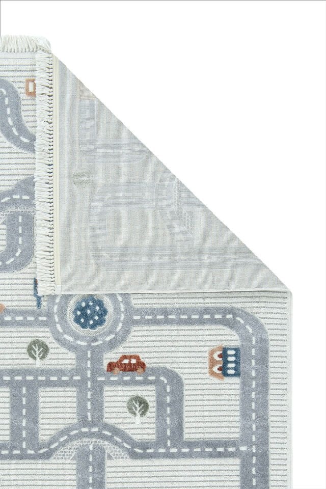 Binbirdesen Kids 1001 Multi - Yol Desenli Çocuk Odası Halısı - 133x190