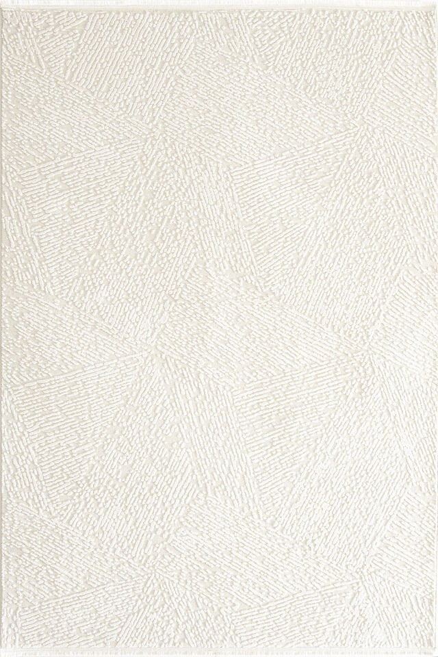 Enti Akik 8608 Krem - Modern Dokulu Akrilik Halı