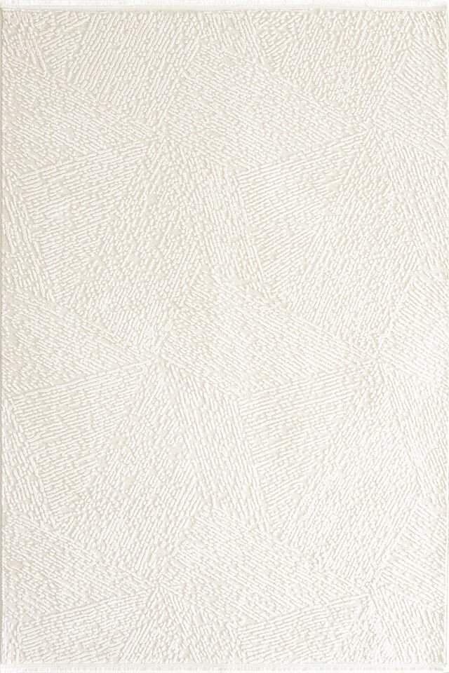 Enti Akik 8608 Krem - Modern Dokulu Akrilik Halı
