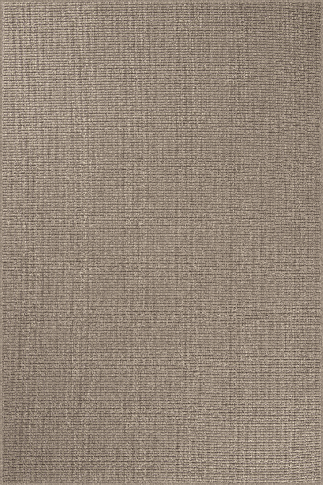 Sahra 9902 Kahverengi - İnce Polip Jüt Tabanlı Modern Makine Halısı 200x290