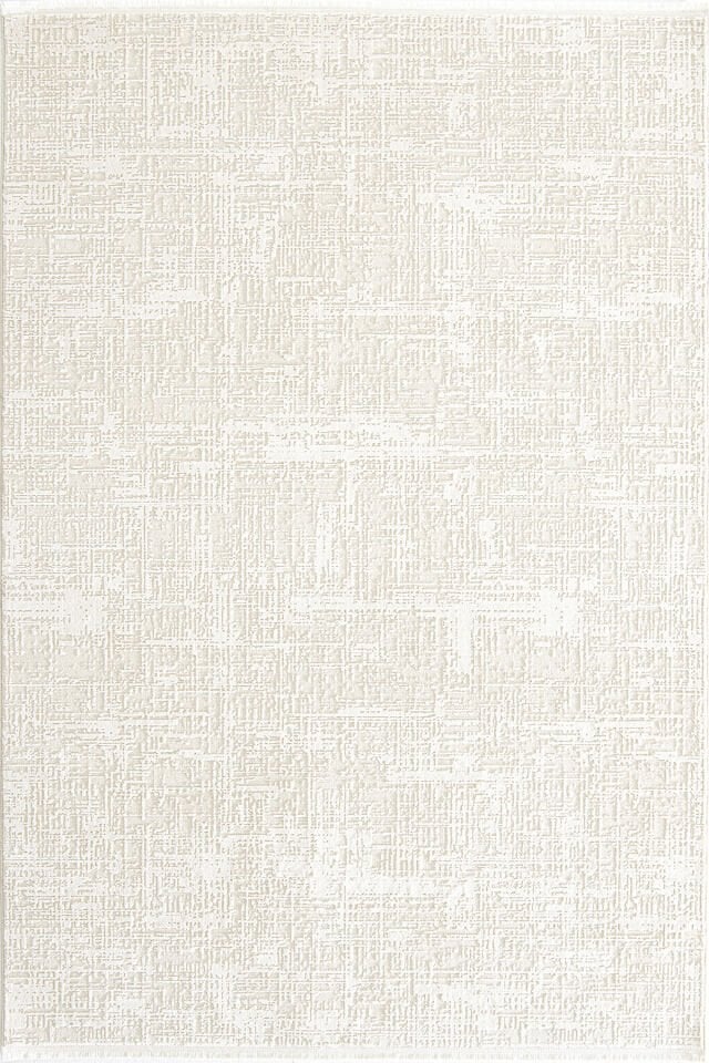 Enti Akik 8610 Krem - Modern Dokulu Akrilik Halı