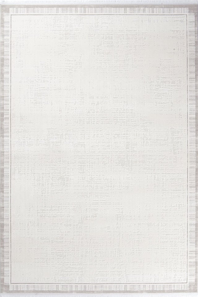 Romans Nita 1204 Krem - Sade Modern Akrilik Halı