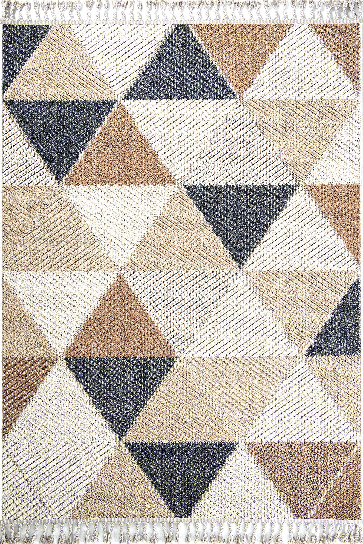 Dekorenti Bukle 1405 Sarı – Geometrik Desenli Tozumaz Halı