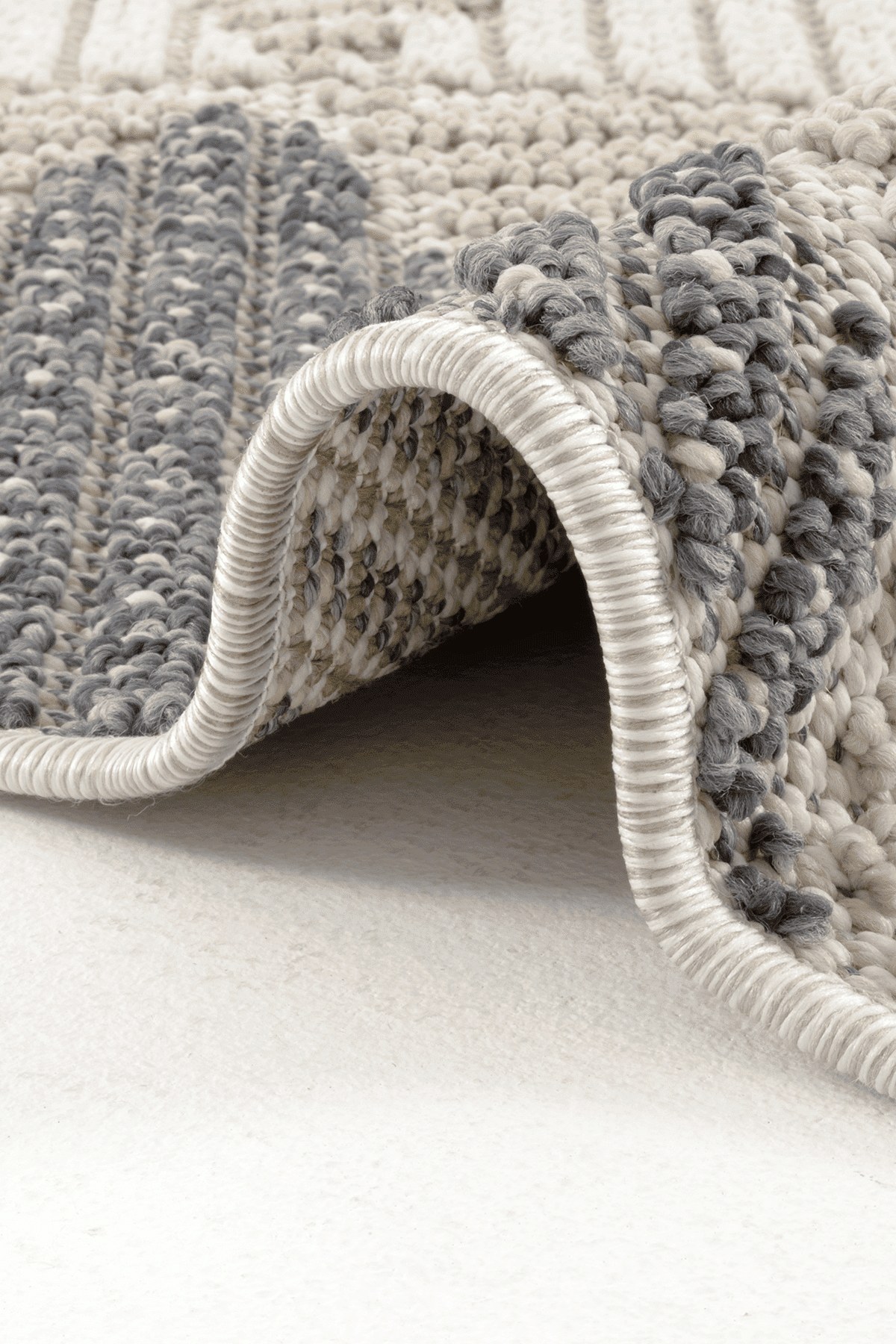 Dekorenti Bukle 1405 Sarı – Geometrik Desenli Tozumaz Halı