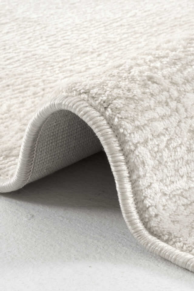 Enti Akik 8616 Krem - Sade Bohem Akrilik Halı