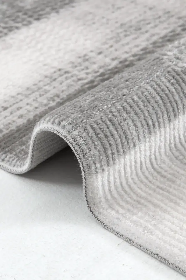 Enti Eliza Plus 3402 Gri - Rahat ve Modern Akrilik Halı