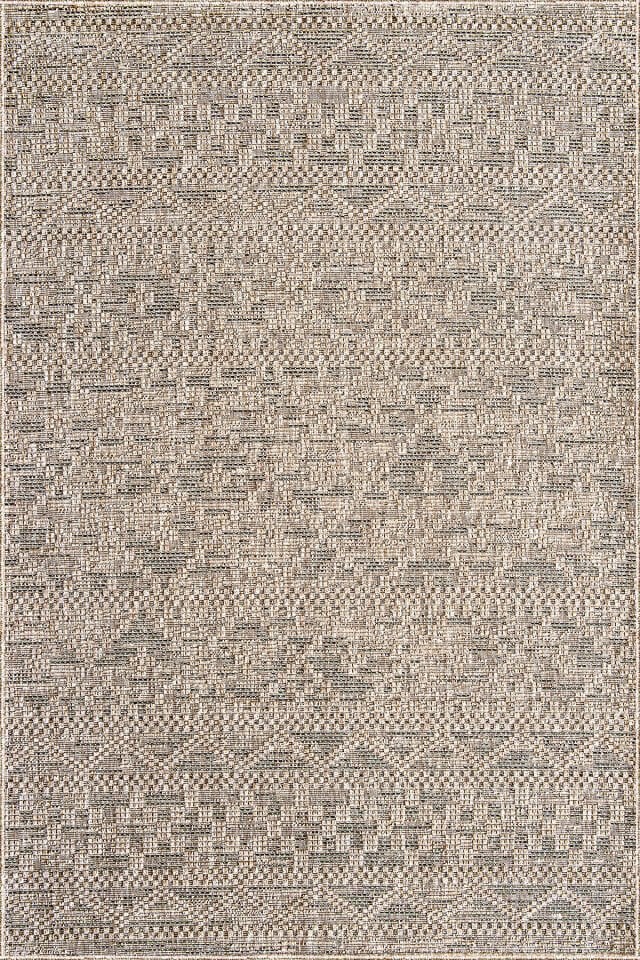Dekorenti Beirut 9103 Bej Etnik Dokulu Modern Jüt Taban Saçaksız Halı