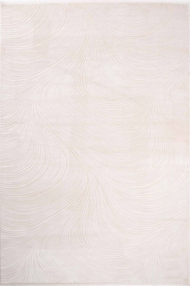 Aren 3304 Bej - Pamuk Tabanlı Akrilik Modern Halı 200x290