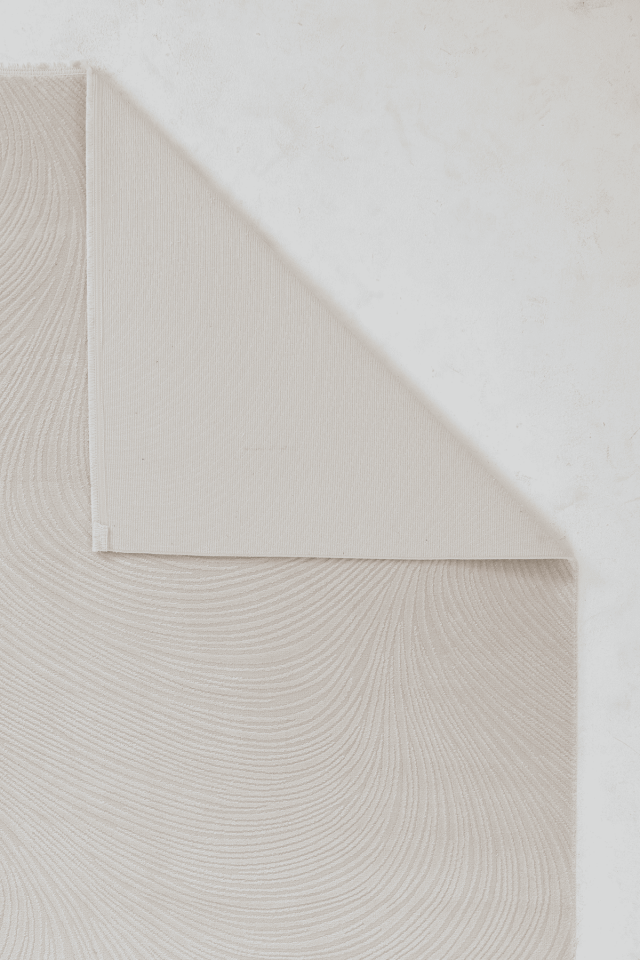 Aren 3304 Bej - Pamuk Tabanlı Akrilik Modern Halı 200x290