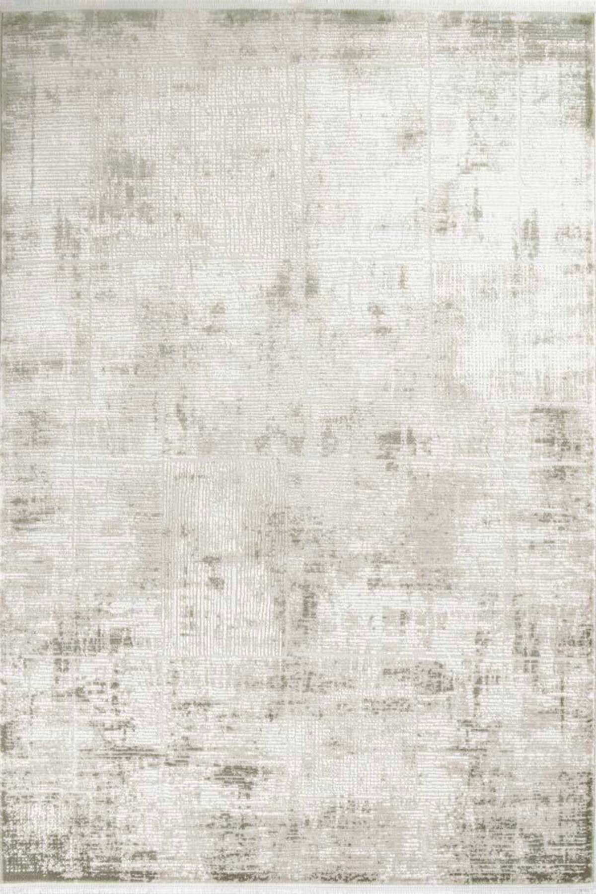 Enti Akik 8619 Yeşil - Modern Dokulu Akrilik Halı