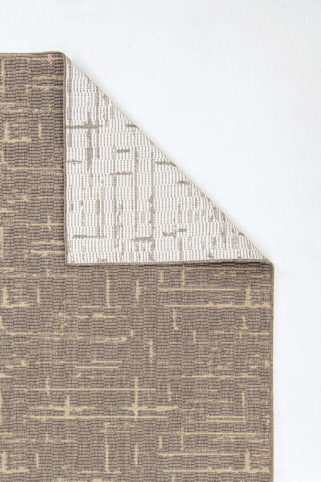 Dekorenti Sahra 9904 Kahverengi Modern Sisal Dokuma Halı