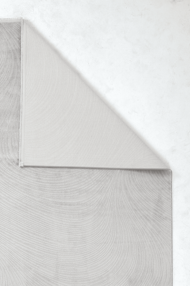 Aren 3305 Gri - Pamuk Tabanlı Akrilik Modern Halı 200x290