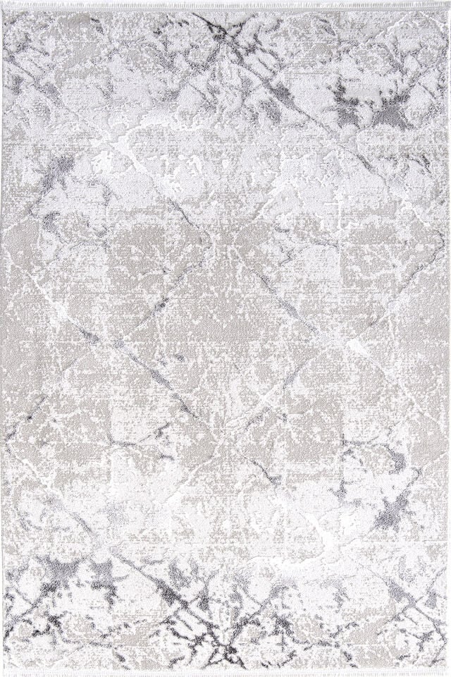 Enti Eliza 4327 Gri - Soft Mermer Desenli Akrilik Halı