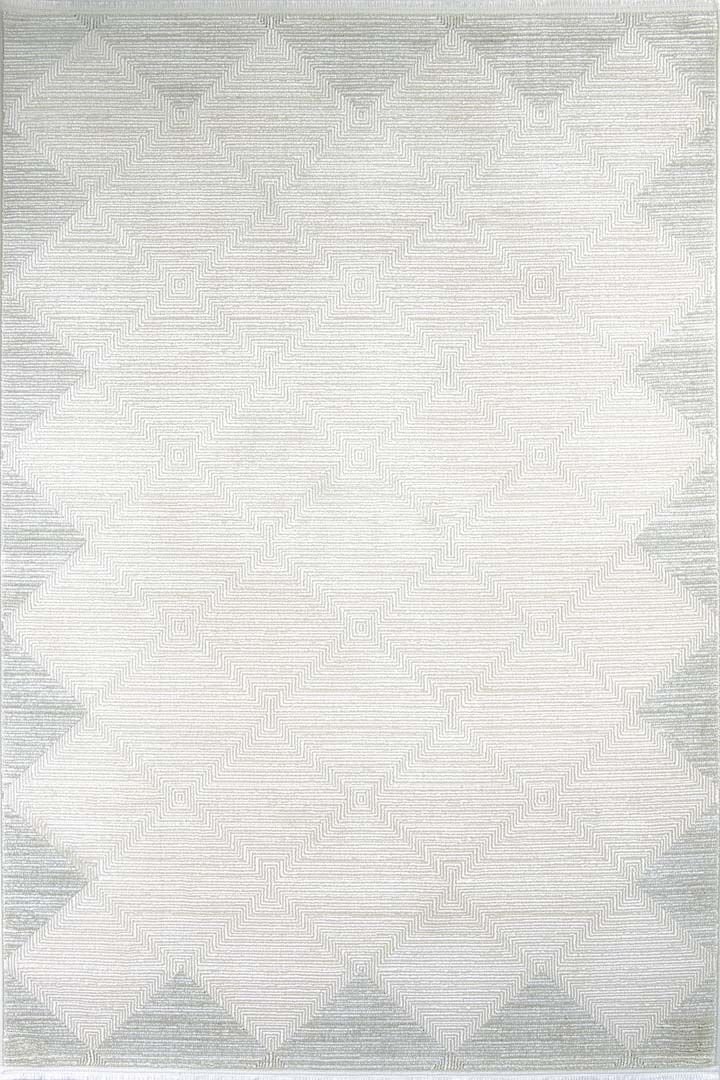 Enti Akik 8620 Yeşil - Modern Çerçeveli Akrilik Halı