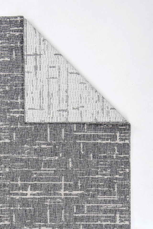 Dekorenti Sahra 9905 Gri Halı Modern Desenli Sisal Halı
