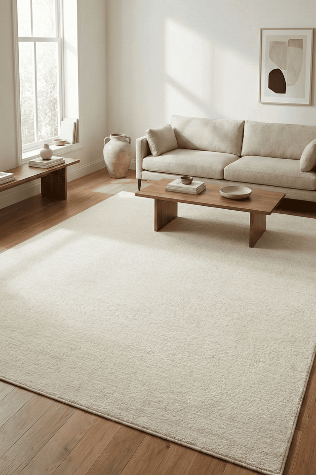 Aren 3310 Bej - Pamuk Tabanlı Akrilik Modern Halı 200x300